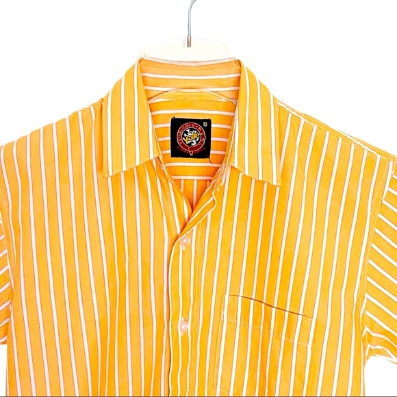 YALE ESTABLISHED Boys Orange with White Stripes 10 - Picture 2 of 7